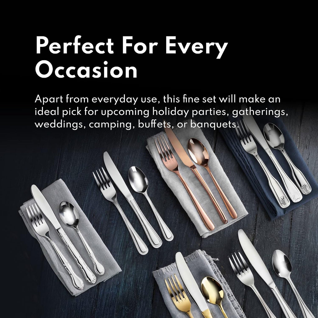 New Star Foodservice 58185 Slimline Pattern  18/0 Stainless Steel  Bouillon Spoon  5.7-Inch  Set of 12